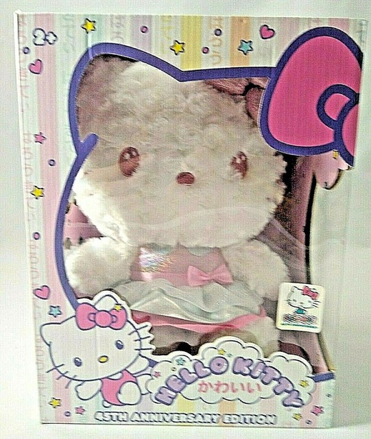 hello kitty 45th anniversary plush