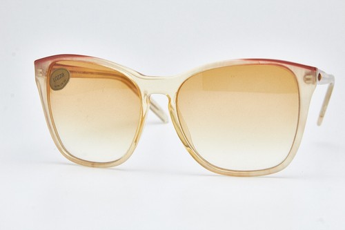 1980s vintage butterfly sunglasses LOZZA REFF 2 oversized eyeglasses brown lens - Picture 7 of 12