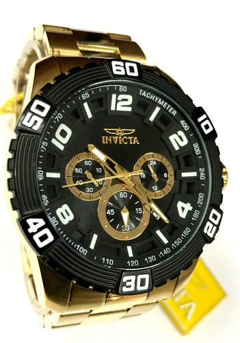 Reloj de cuarzo para hombre INVICTA 25982 Pro Diver cronógrafo esfera negra GARANTÍA - Imagen 8 de 9