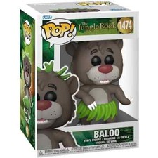 Funko POP! Disney El Libro de la Selva - Figura Baloo #1474 + Protector