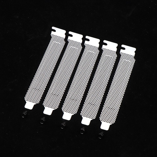5Pcs Desktop Computer Host Chassis PCI Cooling Dust Filter PCI Slot Baffle Net - Bild 13 von 14