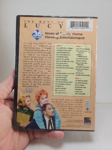 The Best of Lucy - 36 T.V. Episodes DVD - 4 Disc Set - New Seal - Picture 8 of 9
