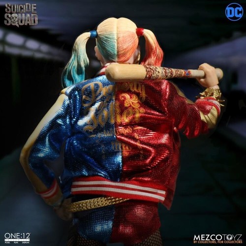 MEZCO ONE-12 COLLECTIVE DC SUICIDE SQUAD HARLEY QUINN ACTION FIGURE NEW U.S. - Picture 4 of 7