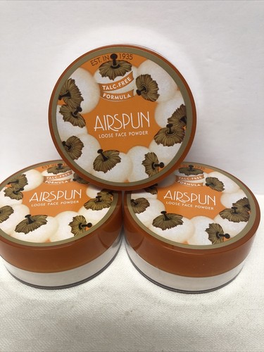 Coty Airspun Face Powder Translucent Extra Coverage tone 2.3oz 070-41 X THREE - Picture 1 of 4