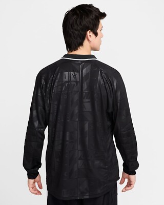 Nike Air Men's Long Sleeve Jersey Triple Black HM8988-010 | eBay Nike Air Men's Long Sleeve Jersey Triple Black HM8988-010 | eBay
