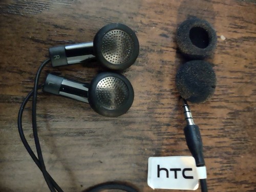 OEM HTC INNOVATION HANDS-FREE EARPHONES DUAL EARBUDS W MIC 3.5MM PHONES&TABLE - Picture 2 of 4