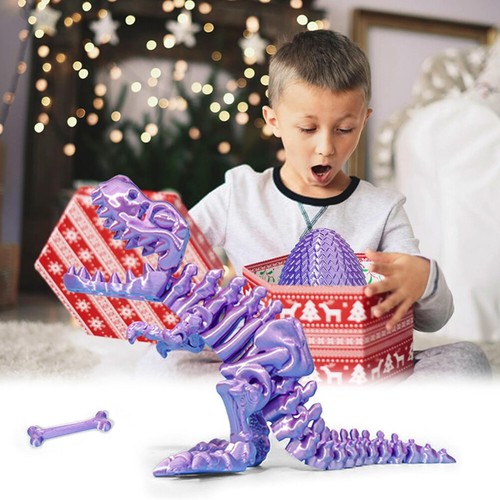 3D Printed Dinosaur Toy with Articulated Indominus Rex for Guests Surprises Gift - Picture 8 of 42