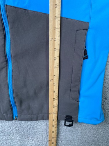 Klim Inversion Jacket Mens Large Gray/Blue Gore Windstopper Full Zip - Picture 21 of 22