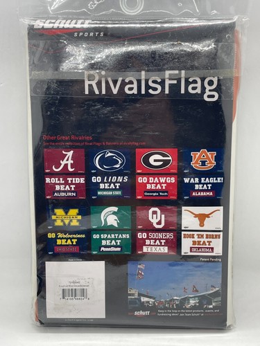 University of Texas Rivals Flag "Hook 'Em Horns Beat Oklahoma" - 3' x 5' Nylon - Picture 2 of 2