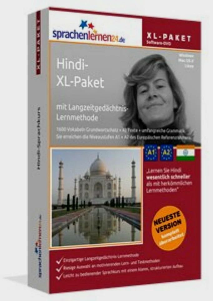 Hindi lernen Sprachkurs XL-Paket Sparangebot ,Onlinekurs,Sprachenlernen24 - Bild 3 von 3