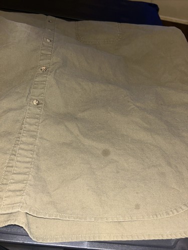 Columbia Shirt XXL Brown Orange Long Sleeve Button Up Shooting Hunting - Picture 13 of 15