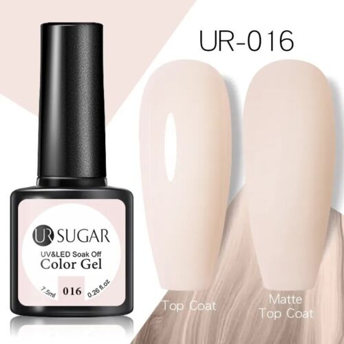 Nail Gel Polish Colours UR Sugar Base Top Coat Soak Off UV LED Colour Varnish UK - Picture 33 of 144