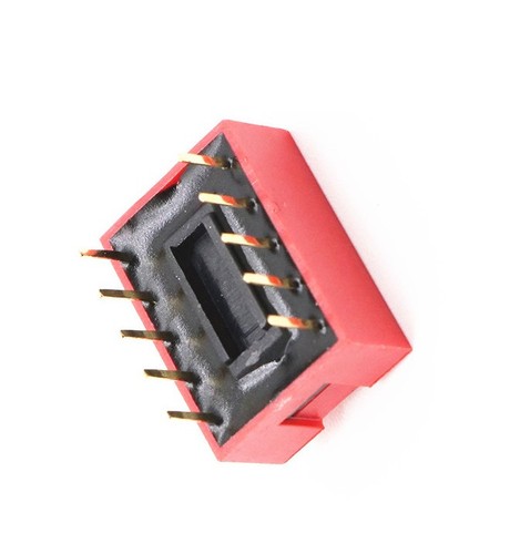 10PCS 2.54mm Red Pitch Slide Type DIP Switch 1-Bit 2-Bit 3-Bit 4-Bit 5-Bit 6-Bit - Bild 9 von 50