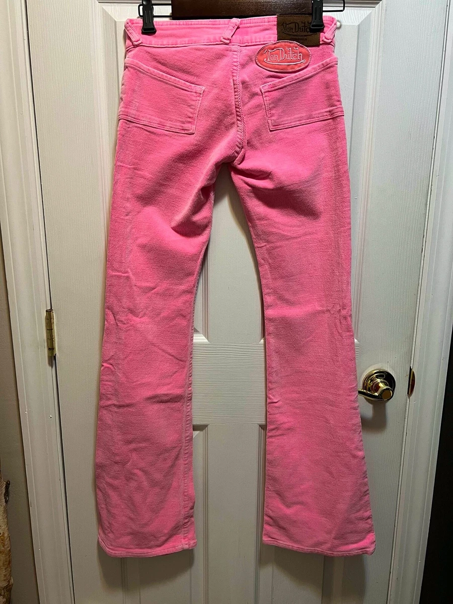 Von Dutch Jeans PINK vintage Women’s Y2k Jeans *RARE* 27