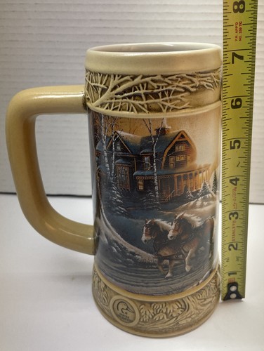 Miller Genuine Draft Beer Stein Ducks Unlimited First In A Series Numbered - Picture 7 of 17