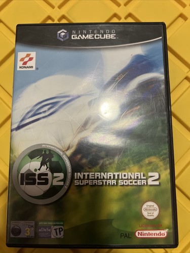 Iss 2 International Superstar Soccer 2 - Spiel Nintendo Gamecube komplett - Pal