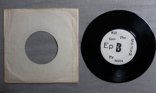 CRASH Fight for your life NOT ON LABEL EJSP 9819 7-inch EP ~ RARE PUNK - Picture 8 of 15