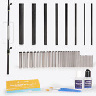 Fishing Rod Repair Kit Complete, Easy&Quick Approach to Repair Broken Fishing