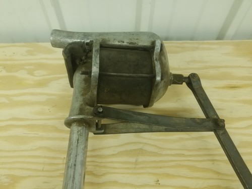 Antique Portable Hand Pump Gasoline Kero C H Sheldon Cunningham Kansas 2184789 - Picture 10 of 12