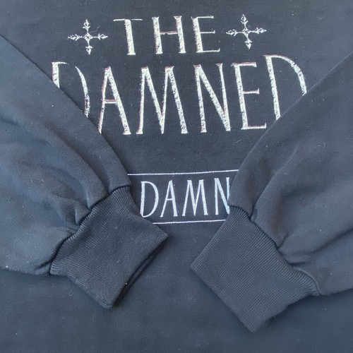 Felpa The Damned vintage anni 80 XL Punk Goth Final Damnation Essential Records - Foto 13 di 13