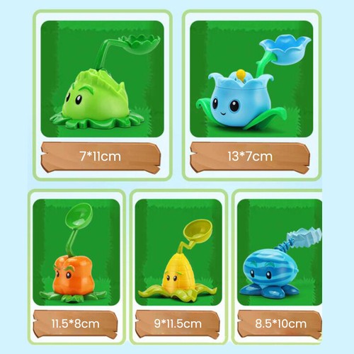 Plants VS Zombies Peashooter Figuras Modelo Juguetes Niños Regalos Kits de Juguete - Imagen 7 de 60