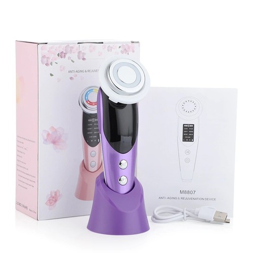 7 in 1 Face Lift Devices EMS RF Microcurrent Skin Rejuvenation Facial Massager - Picture 9 of 9