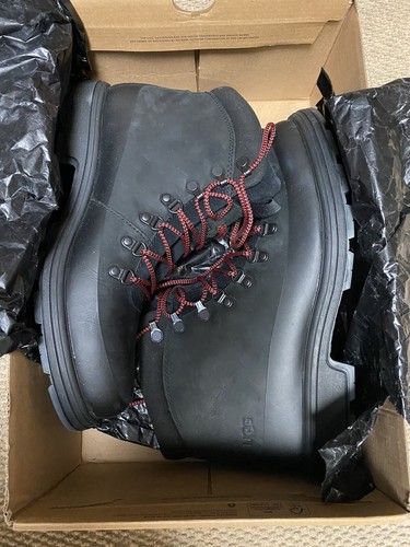 🔥UGG Australia Men's Biltmore Hiker Waterproof Boots (Black) Size 9 Authentic