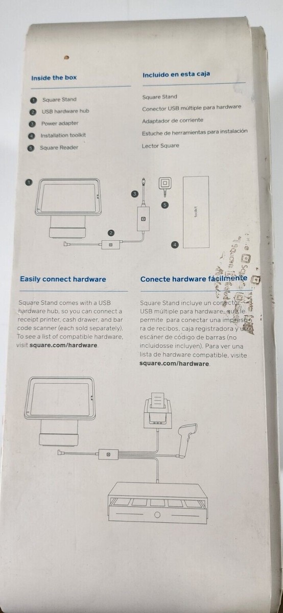 Square Stand Point of Sale POS for iPad 2 (3rd gen) 30 pin