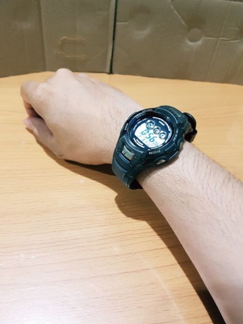 G-SHOCK GW-500J CASIO 腕時計 G-Shock Vintage The-G GW-500J Whale Solar Atomic Radio Wave