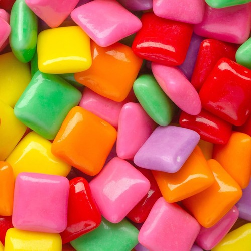 Tropical Chicle 2 LBs DUBBLE BUBBLE Bulk Vending Candy Tab Chewing Gum - Picture 5 of 5
