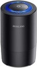 Air Purifier for Home Bedroom Capture 99.97% Airborne Particles 0.3 Micron Black