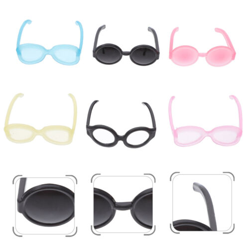  40 szt. Mini okulary Ubrania dla szczeniąt Koty Okulary przeciwsłoneczne Lustro do makijażu Lalka - Zdjęcie 1 z 12