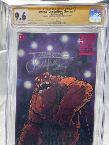 Batman: One Bad Day: Clayface #1; variante 1:50 firmada por C. KELLY & J. LANZING - Imagen 1 de 4