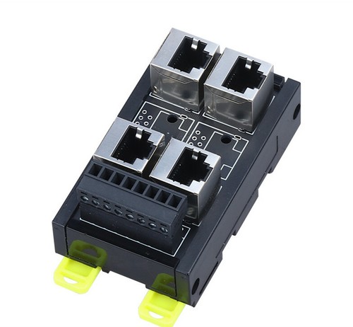 RJ45 Ethernet port to terminal block 8pin Ethernet hub 2/3/4/5/6 port - Picture 14 of 16