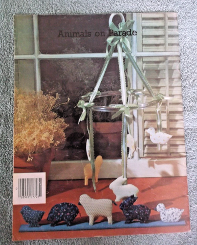 No-Sew Calico Weathervane Animals by Sandy Dye Plaid #07727 - Imagen 2 de 2