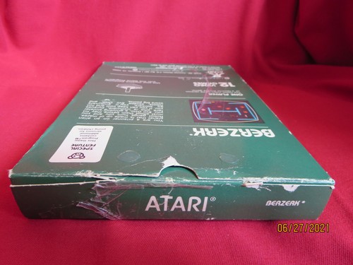 Atari 2600 Berzerk CX2650 CIB 1982 - Picture 6 of 12