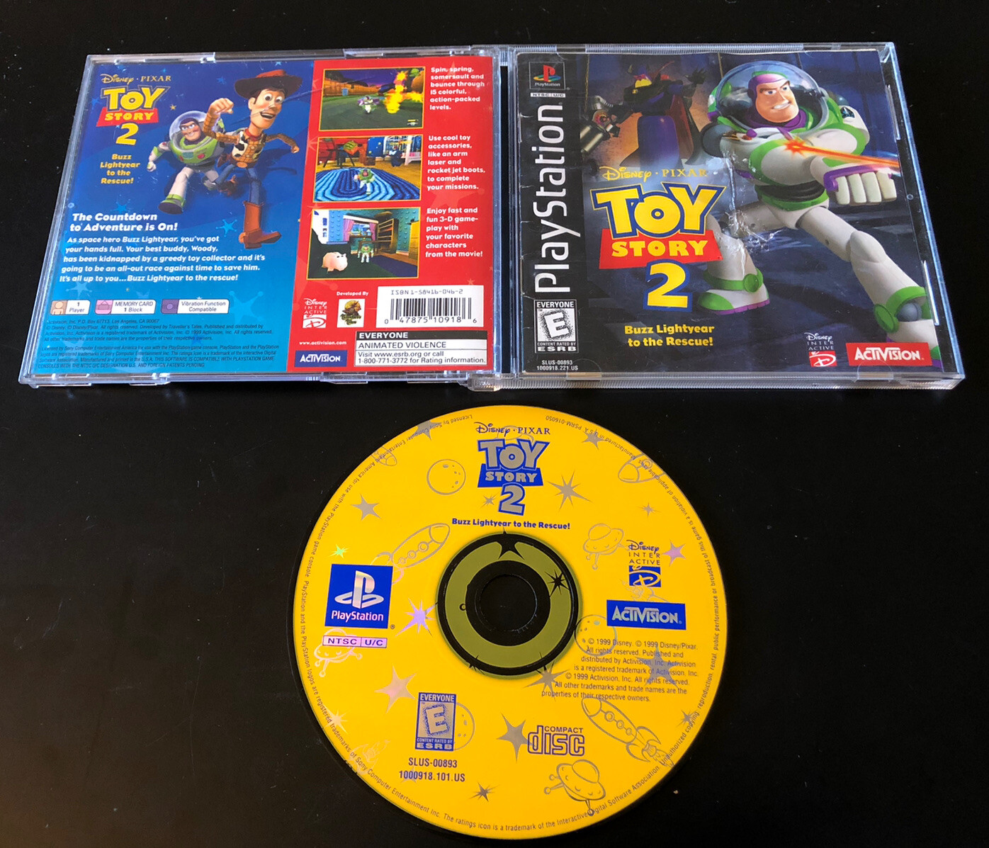 toy story 2 playstation 1