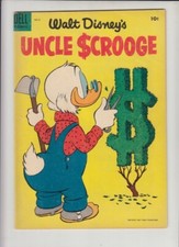 UNCLE SCROOGE #9 VG DELL COMICS 1955