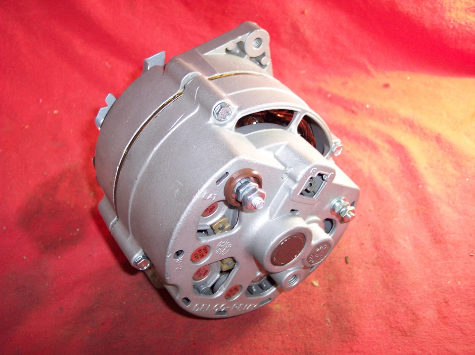 1100700 ALTERNADOR DELCO 1969 PONTIAC CON AIRE ACONDICIONADO 55 AMP 9E29 GTO, GRAN PREMIO, FIREBIRD Foto 3 de 4