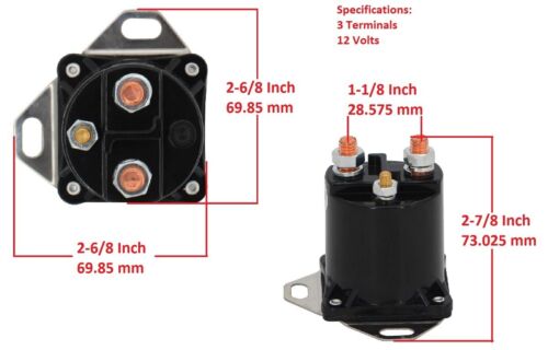 Starter Solenoid Magnetic Switch for Cub Cadet 1200 1000 1650 1450 1250 2160 382 - Picture 2 of 7