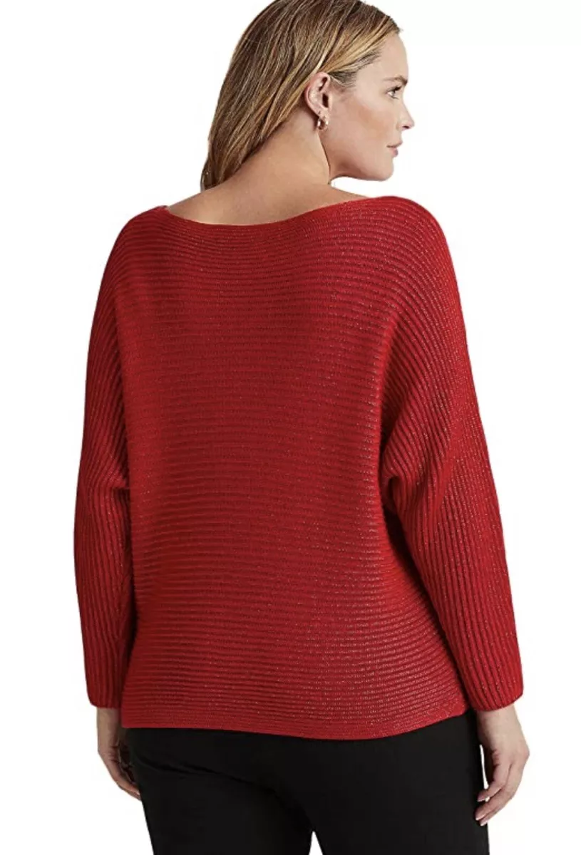 Plus size dolman sleeve sweater clearance