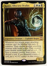 Kamiz, Obscura Oculus *Mythic* Magic MtG x1 NCC Commander Streets of New Capenna