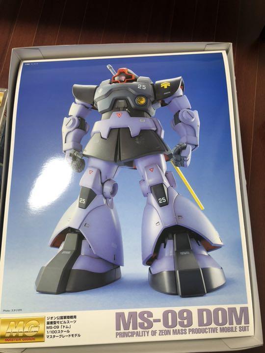 ロボット BANDAI MG MS-09 DOM 1/100 Amazon.com: Gundam MG MS-09 Dom (One Year War 0079 Ver) 1