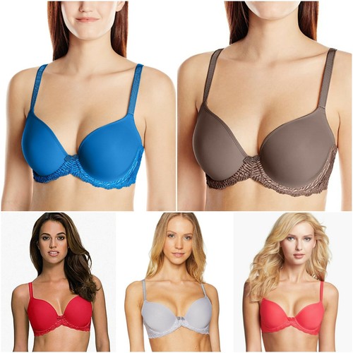 NWT Wacoal La Femme Underwire T-Shirt Bra 853117 Various Sizes & Colors - Afbeelding 1 van 15