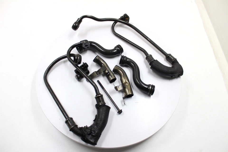 01 SUZUKI KATANA 600 GSX600F OEM MOTOR MOTOR ENFRIADOR DE ACEITE MANGUERAS 11328-27A04 Foto 2 de 4