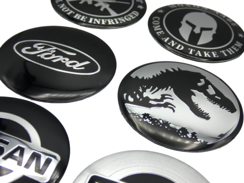 1 Set Wheel Center Cap Decal Emblem Stickers 56mm / 2.20" CHOOSE YOUR STYLE - Picture 12 of 19