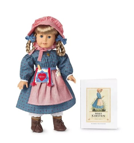 American Girl Kirsten Larson 2024 Doll Bk+ More Pleasant Co Reproduction NIB LE - Picture 2 of 11