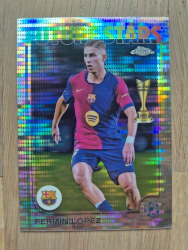 Topps Chrome UEFA Club Competitions 2024-25 - Pick your Insert / Refractor Card - 第 198/203 張圖片