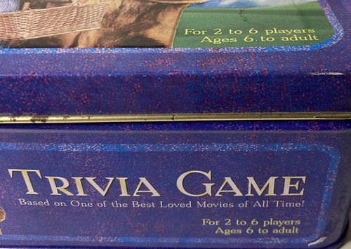 1999 Wizard Of Oz Trivia Game in Collectors Tin - Complete Game Set  - Picture 4 of 7