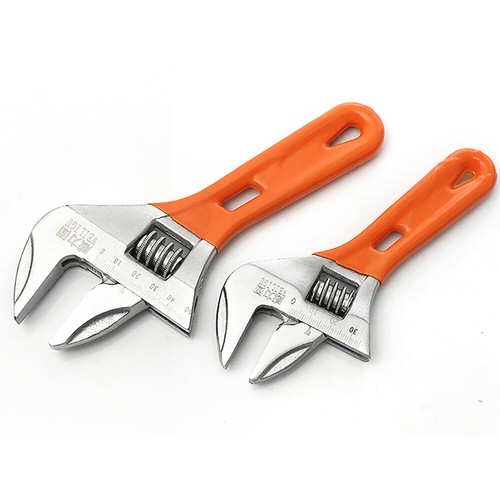 Adjustable Wrench Spanner 8 10" 12" Long 0-25 0-30 0-35 0-37 0-40 0-45mm Opening - Picture 7 of 17